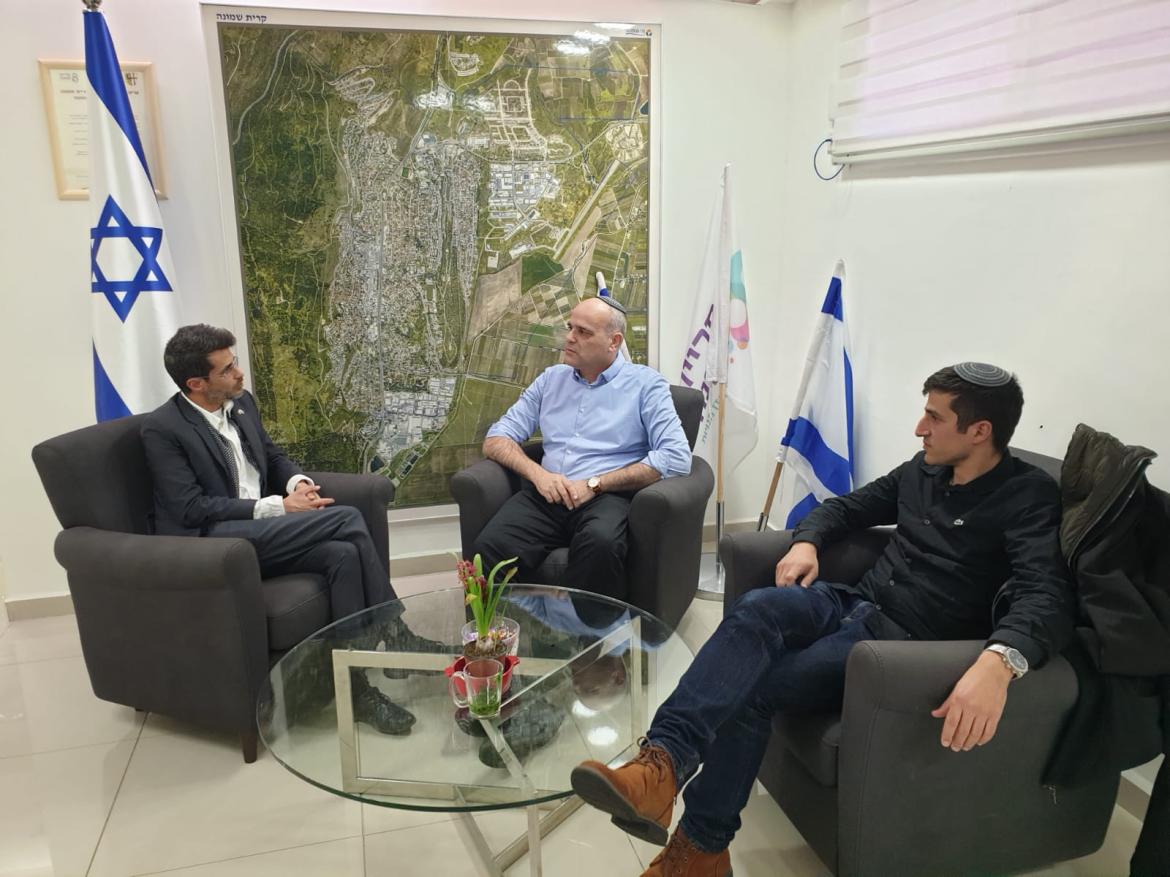נפגשנו עם מנהלי ou ישראל כדי לחזק את שיתוף הפעולה ולהרחיב את הפעילות בעיר