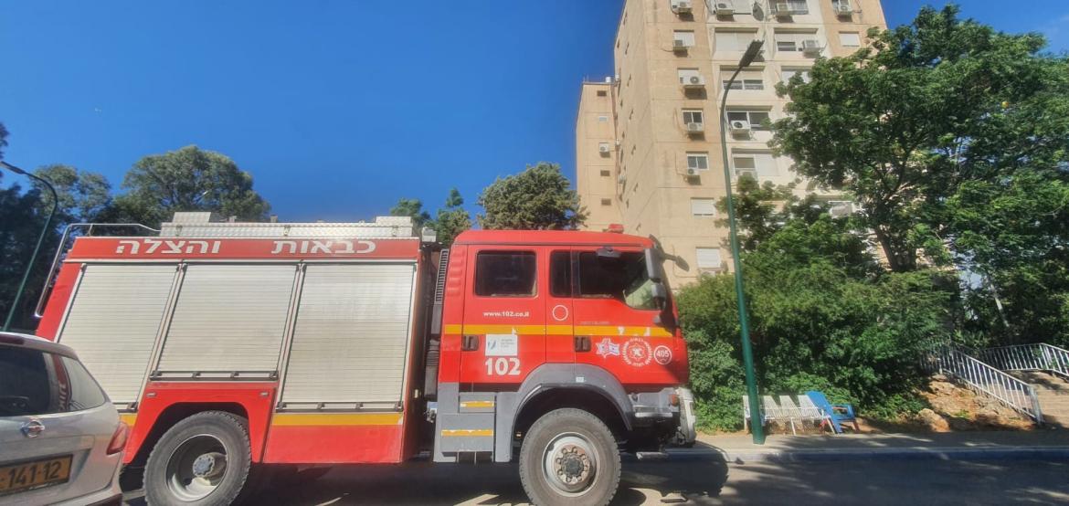 שריפה בפארק