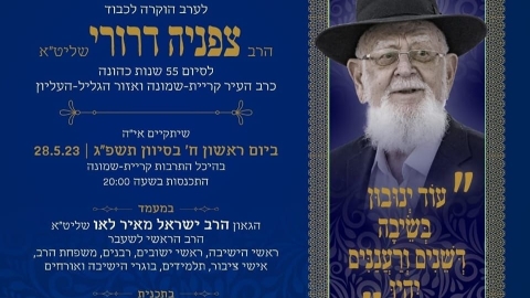 מוזמנים לערב הוקרה לכבוד הרב צפניה דרורי לסיום 55 שנות כהונתו כרב העיר.jpg