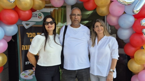 התרגשות גדולה בפתיחת שנת הלימודים לילדי קש השוהים באילת (4).jfif