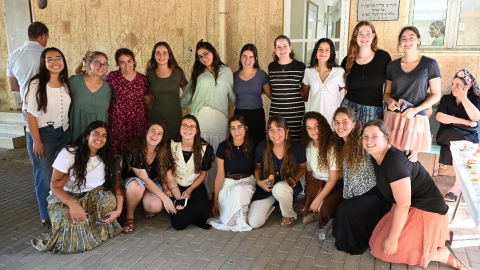 השלוחה החדשה של מדרשת עין הנציב בקריית שמונה יוצאת לדרך.jpg