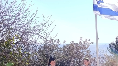 טקס חילופי מפקדות בפלוגת החינוך של הגליל העליון התקיים במעמד נציגי העירייה.jpg
