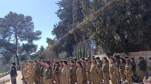 טקס חילופי מפקדות בפלוגת החינוך של הגליל העליון התקיים במעמד נציגי העירייה 2.jpg