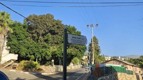 הודעה בדבר עבודות קרצוף וריבוד ברחוב חנה סנש