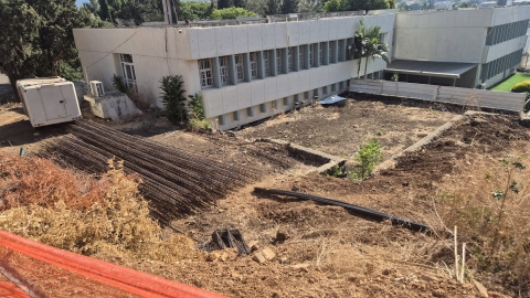 התחלנו את העבודות להקמת ממ"דים בבתי הספר ברחבי קריית שמונה