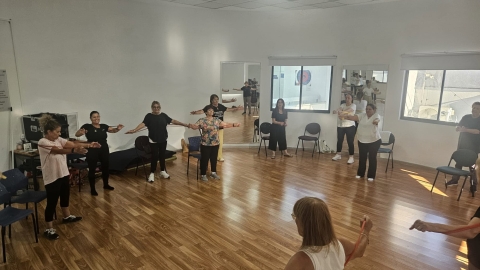 חידשנו את שיעורי הכושר לנשות הגיל השלישי ויצרנו מרחב של פעילות, חיזוק והמון אנרגיה