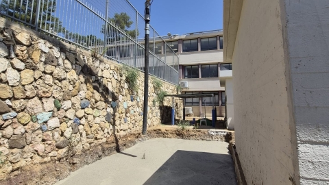 התחלנו בעבודות היסודות להקמת מרחב מוגן חדש בגן בני מלך