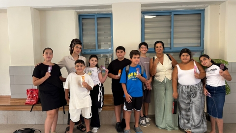 ערכים לפתיחת השנה בתל חי: מפגשי היכרות לתלמידי בית הספר