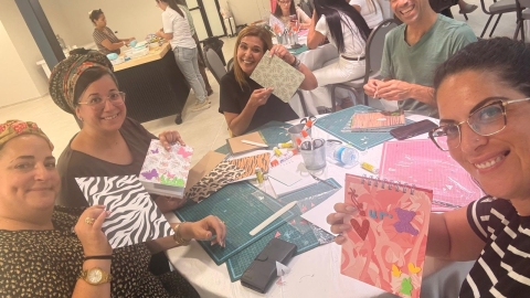 קיימנו סמינר מיוחד לגננות קריית שמונה לקראת פתיחת שנת הלימודים