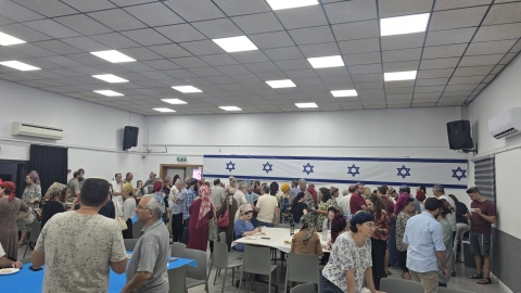 קיימנו ערב קהילתי מרגש לכ־50 המשפחות החדשות שהצטרפו לעיר