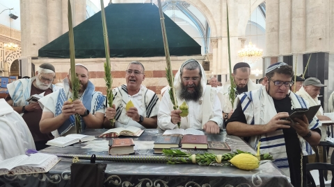 מסורת של 14 שנים: תושבי קריית שמונה עלו לרגל לירושלים ולמקומות הקדושים