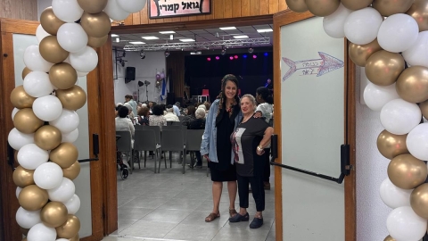 חגגנו את יום הקשיש הבינלאומי עם בני הגיל השלישי במתנ״ס ארתור פוקס
